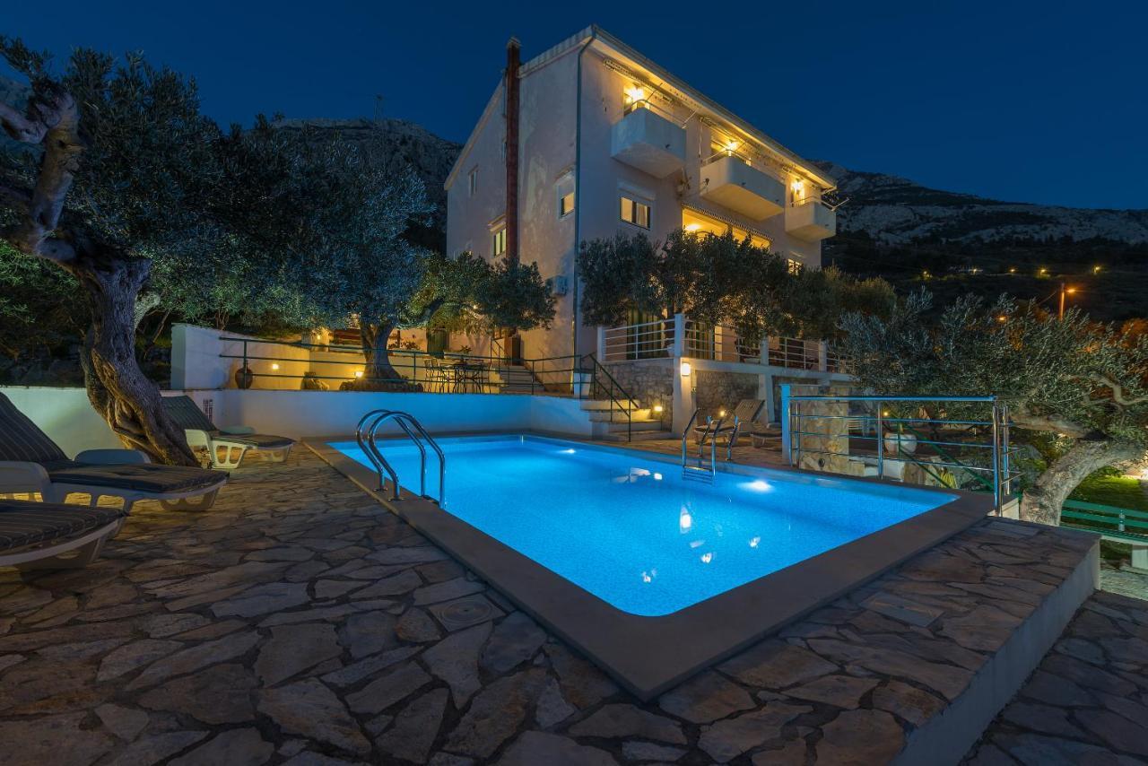 Apartment Glavina With Private Pool Makarska Exterior foto